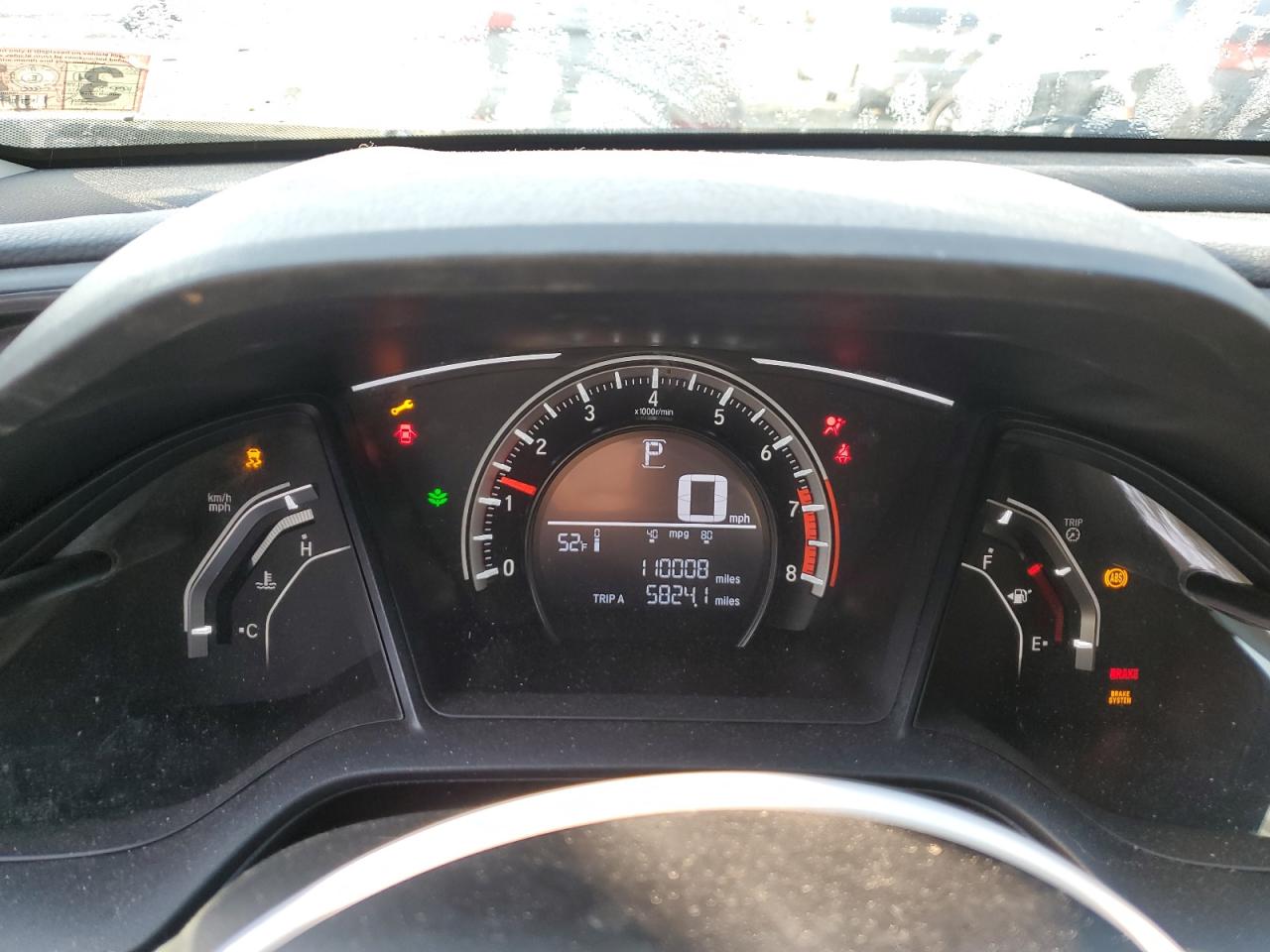 2018 Honda Civic VIN 2HGFC2F56JH587738 Copart auction photo, rear end damage thumbnail 9