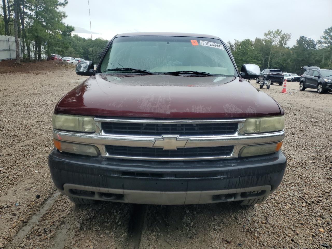 2001 Chevrolet Silverado VIN 1GCEK19T81E106008 Copart auction photo, side damage thumbnail 5