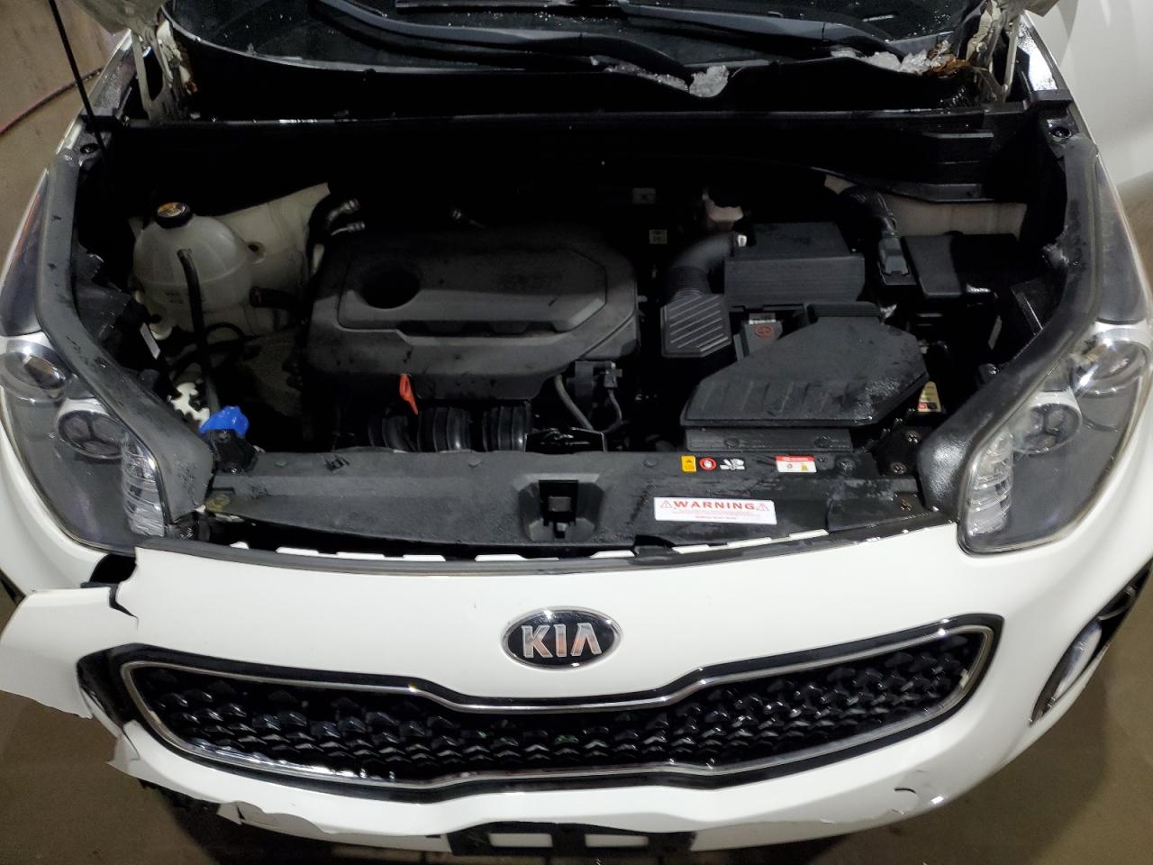 2019 KIA Sportage VIN KNDPMCAC2K7543065 Copart auction photo, front end damage thumbnail 12
