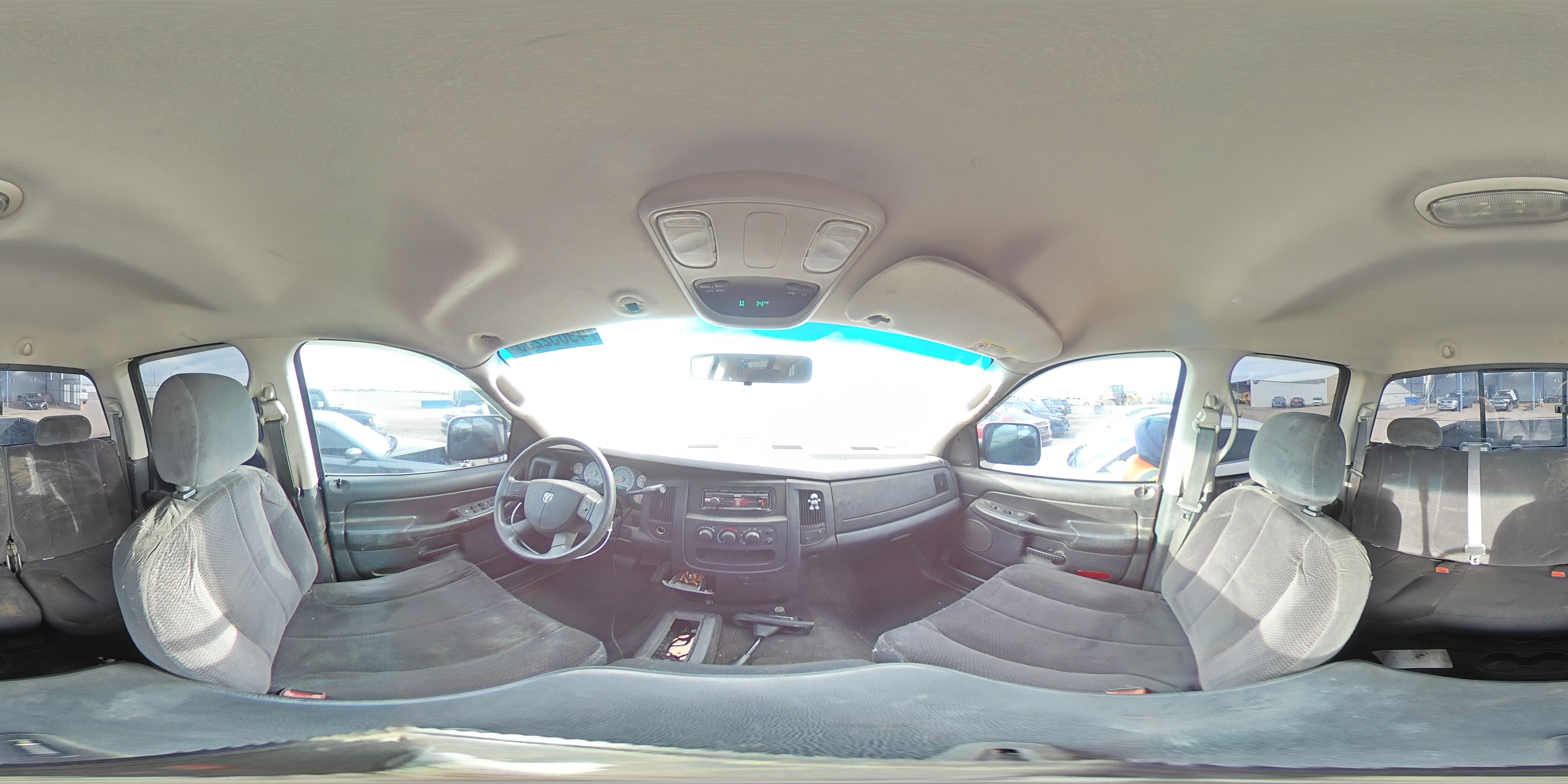 2004 Dodge RAM VIN 3D7KU28D74G106727 Copart auction photo, mechanical / all over damage thumbnail 13