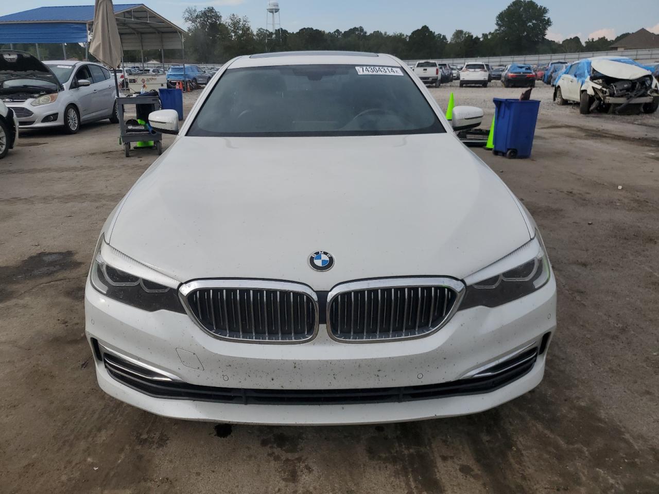 2017 BMW 5er VIN WBAJA5C33HG896864 Copart auction photo, side damage thumbnail 5