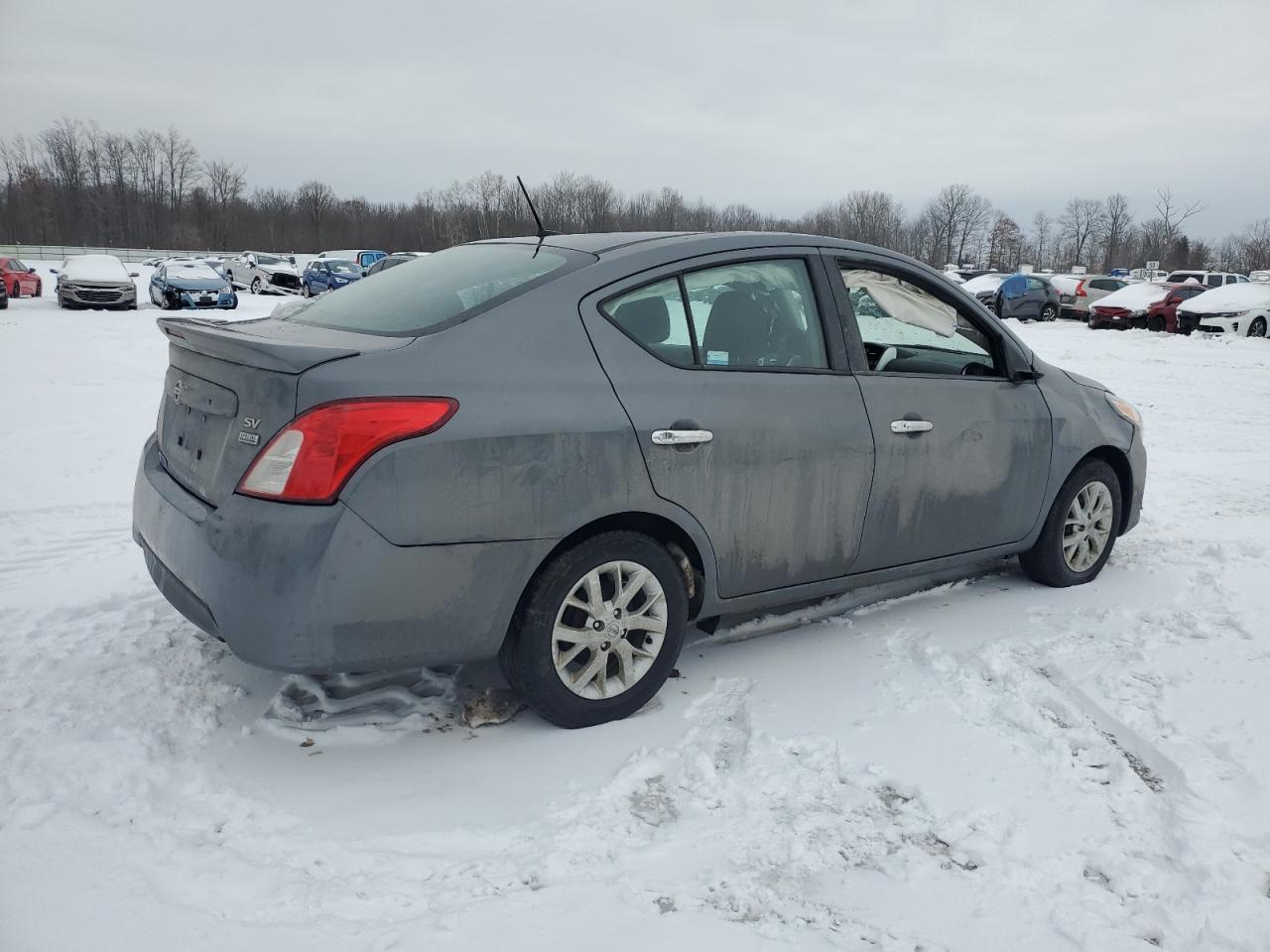 2019 Nissan Versa VIN 3N1CN7AP1KL823564 Copart auction photo, all over damage thumbnail 3