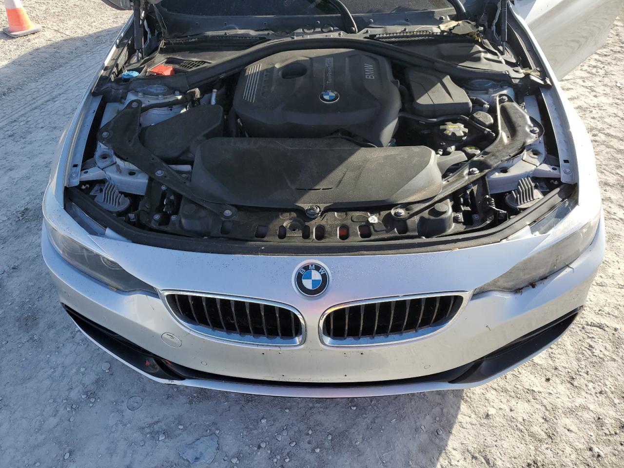 2018 BMW 4er VIN WBA4Z1C53JEC60711 Copart auction photo, water/flood damage thumbnail 11
