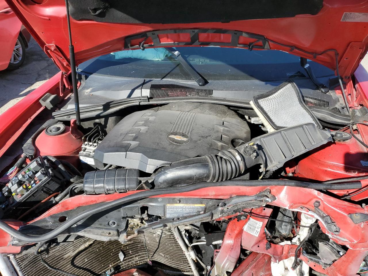 2010 Chevrolet Camaro VIN 2G1FC1EV1A9209419 Copart auction photo, front end damage thumbnail 11