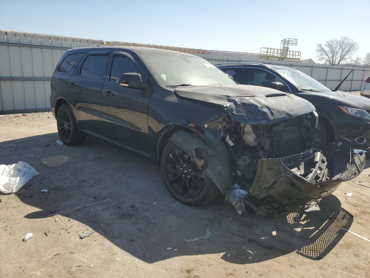 2020 Dodge Durango VIN 1C4SDJCT4LC165321 Copart auction photo, frame damage damage thumbnail 4