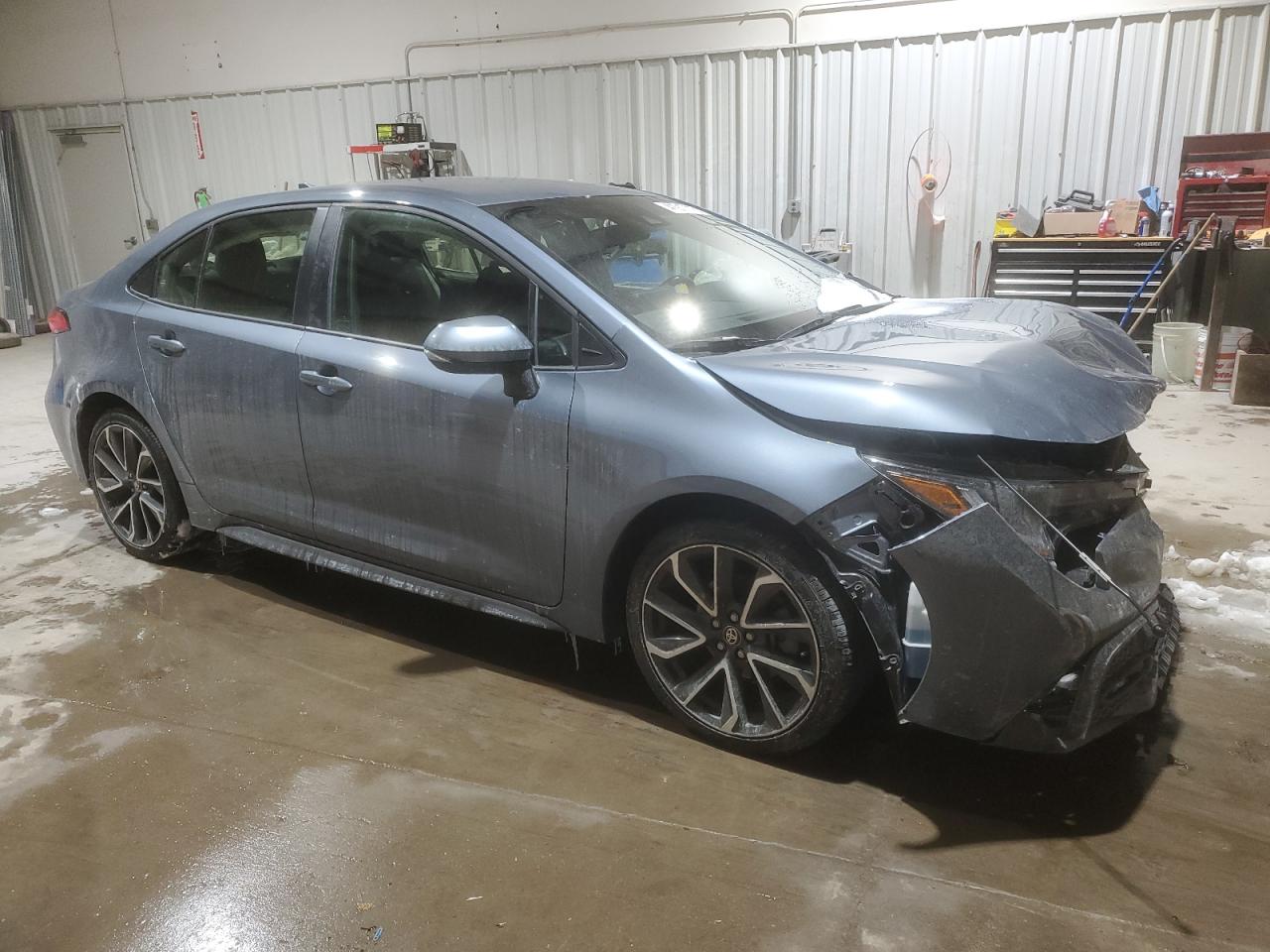 2022 Toyota Corolla VIN JTDS4MCE5N3505517 Copart auction photo, front end damage thumbnail 4