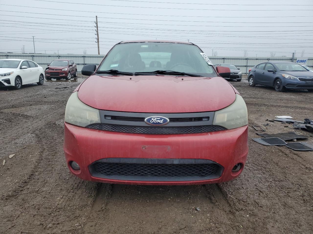 2011 Ford Focus VIN 1FAHP3GN6BW196453 Copart auction photo, side / minor dent/scratches damage thumbnail 5