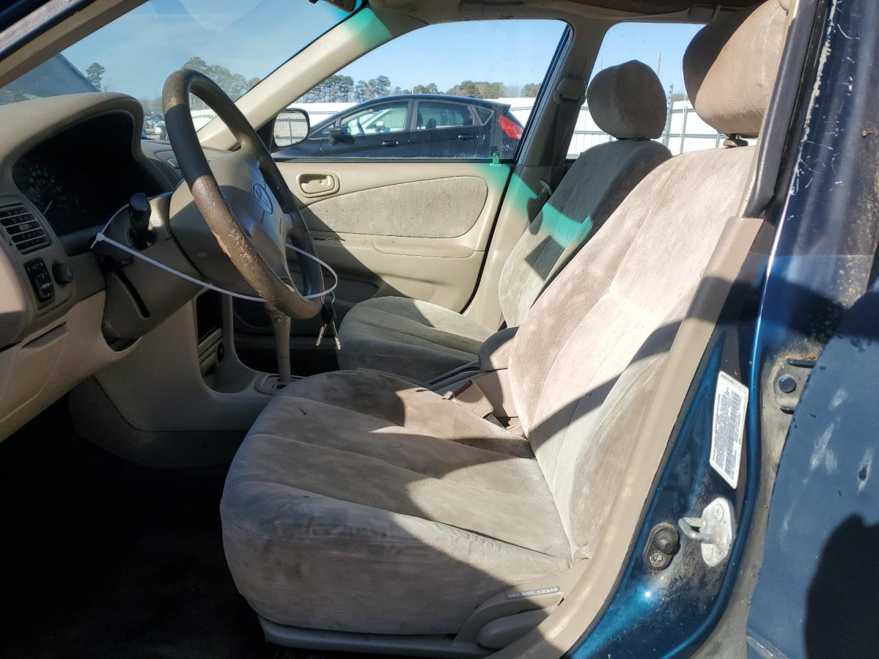 1998 Toyota Corolla VIN 2T1BR18E5WC098400 Copart auction photo, front end / side damage thumbnail 7