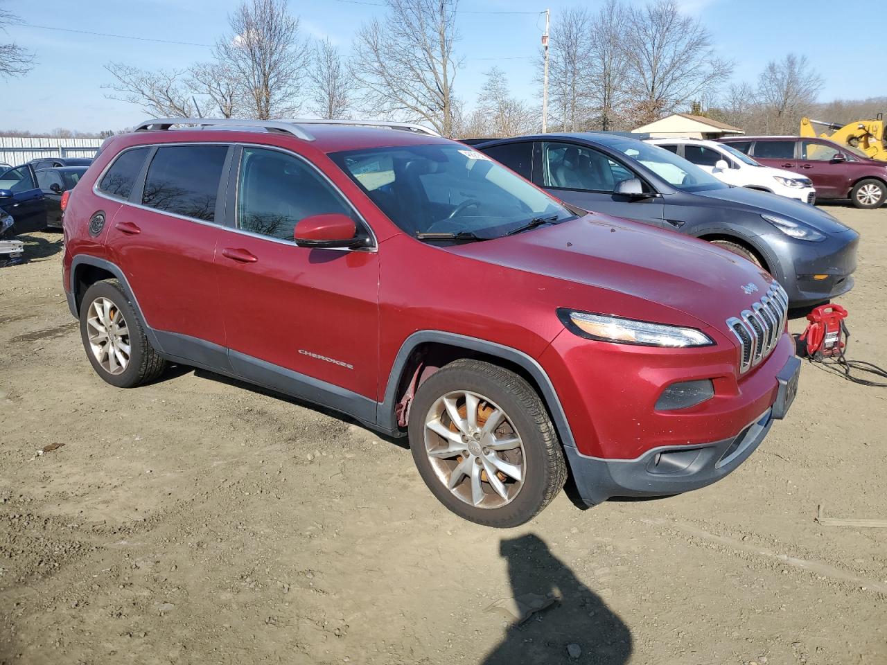 2014 Jeep Grand Cherokee VIN 1C4PJLDS3EW173301 Copart auction photo, mechanical / normal wear damage thumbnail 4