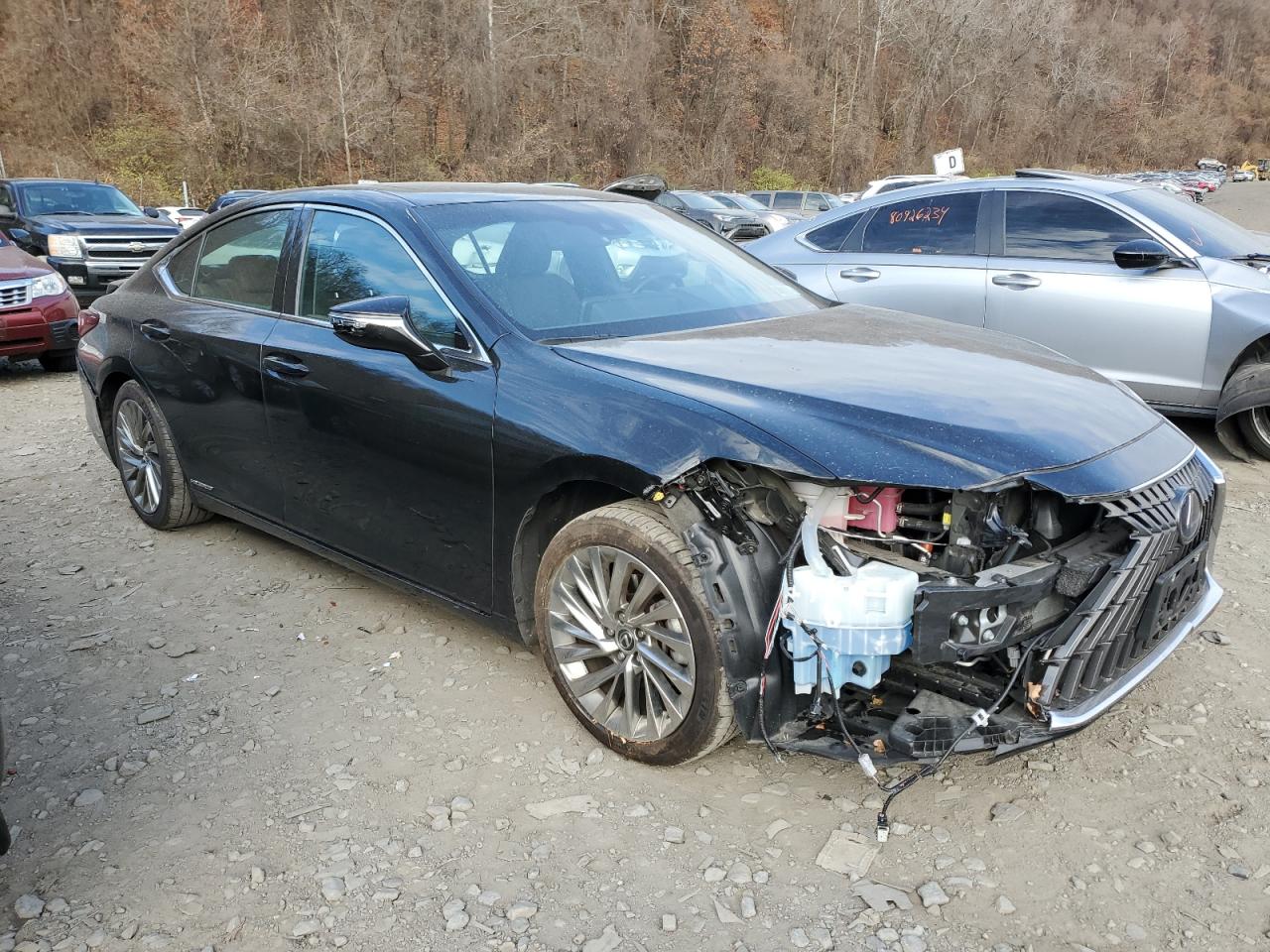 2022 Lexus ES VIN 58AEA1C11NU013518 Copart auction photo, front end / rear end damage thumbnail 4