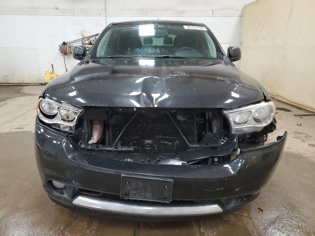 2013 Dodge Durango VIN 1C4RDJAG4DC701139 Copart auction photo, front end / minor dent/scratches damage thumbnail 5