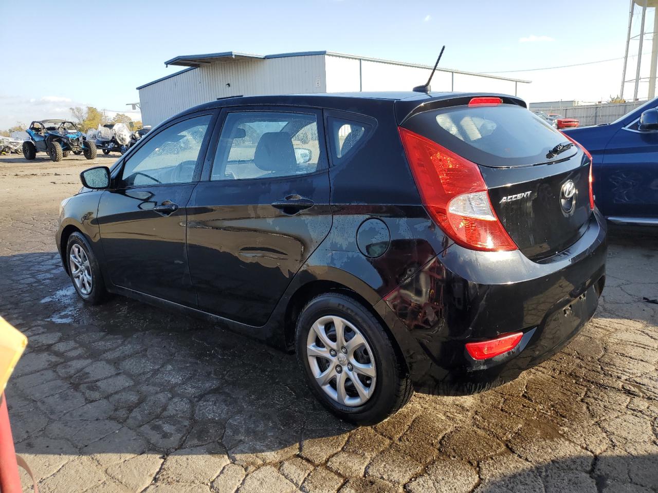 2013 Hyundai Accent VIN KMHCT5AE1DU119830 Copart auction photo, side damage thumbnail 2