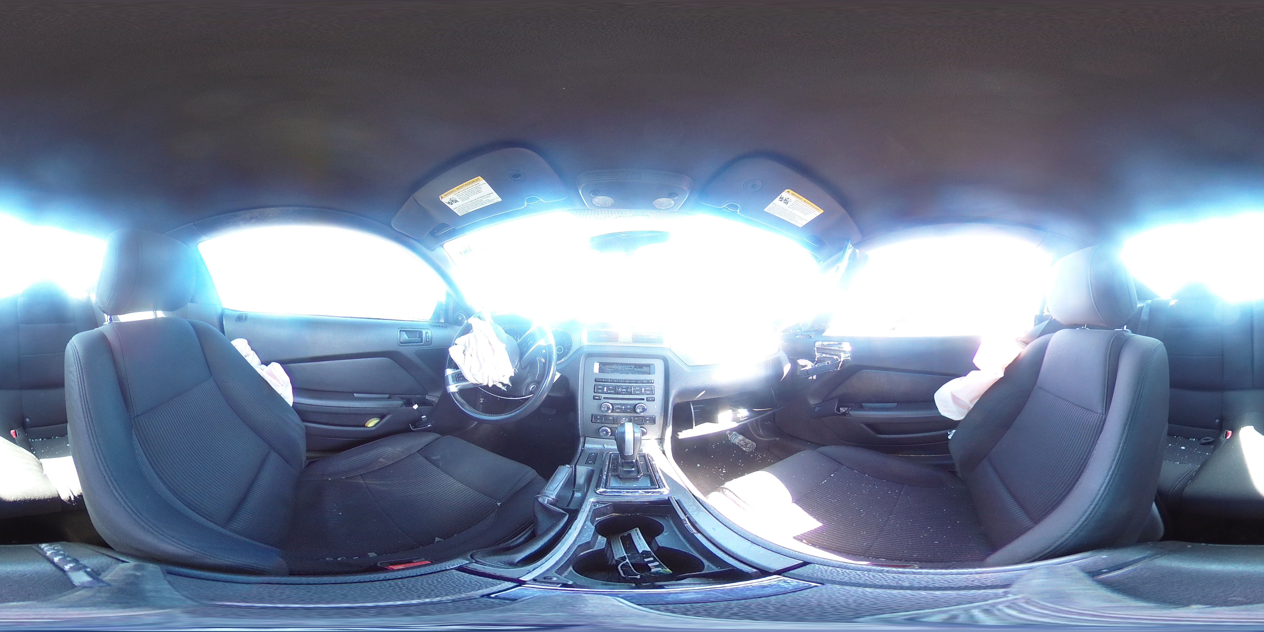 2014 Ford Mustang VIN 1ZVBP8AM7E5321741 Copart auction photo, front end / side damage thumbnail 13