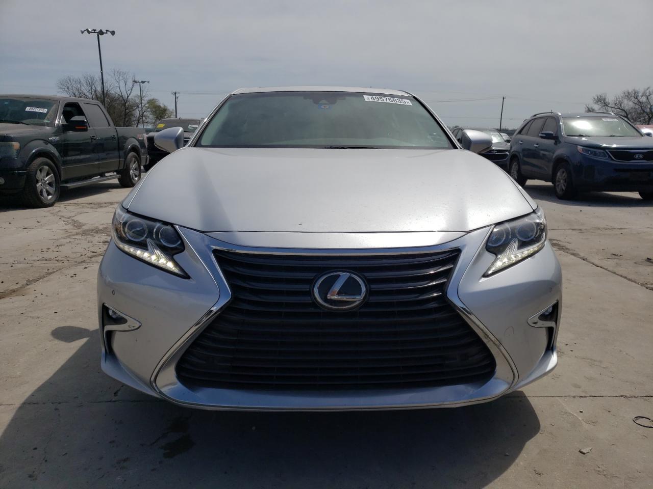 2017 Lexus ES VIN 58ABK1GG4HU060903 Copart auction photo, rear end / hail damage thumbnail 5