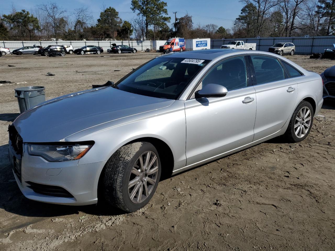 2014 Audi A6 VIN WAUGFAFC3EN069969