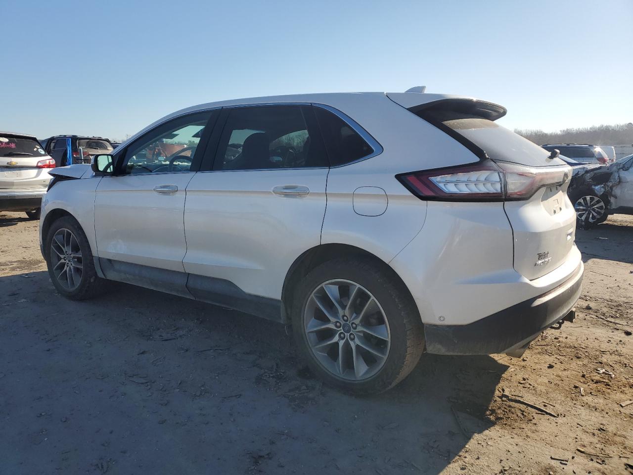 2018 Ford Edge VIN 2FMPK4K85JBB36512 Copart auction photo, front end / minor dent/scratches damage thumbnail 2