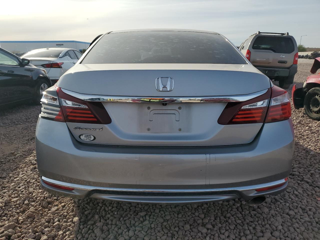 2016 Honda Accord VIN 1HGCR2F37GA072156 Copart auction photo, side / rear end damage thumbnail 6