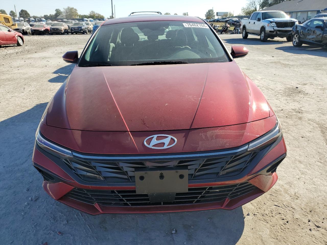 2024 Hyundai Elantra VIN KMHLS4DG9RU754991 Copart auction photo, rear end damage thumbnail 5