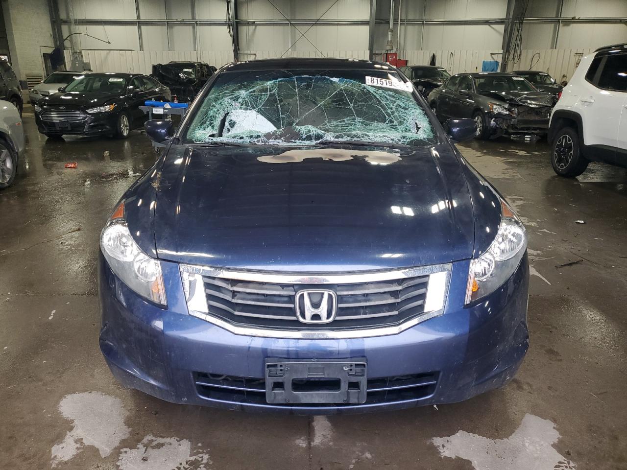 2008 Honda Accord VIN 1HGCP26738A011896 Copart auction photo, burn - engine damage thumbnail 5