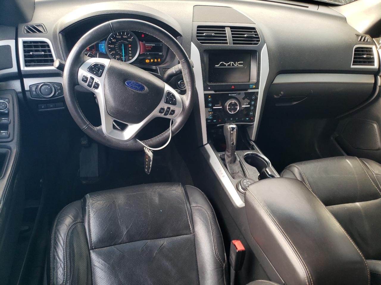 2014 Ford Explorer VIN 1FM5K8GT1EGB90156 Copart auction photo, front end / undercarriage damage thumbnail 8
