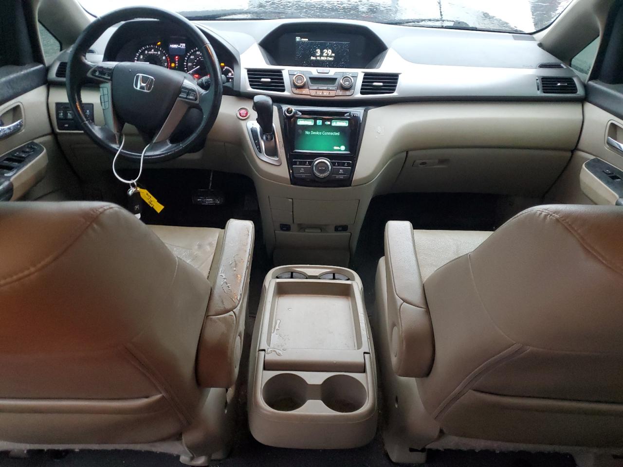 2016 Honda Odyssey VIN 5FNRL5H66GB120420 Copart auction photo, front end damage thumbnail 8