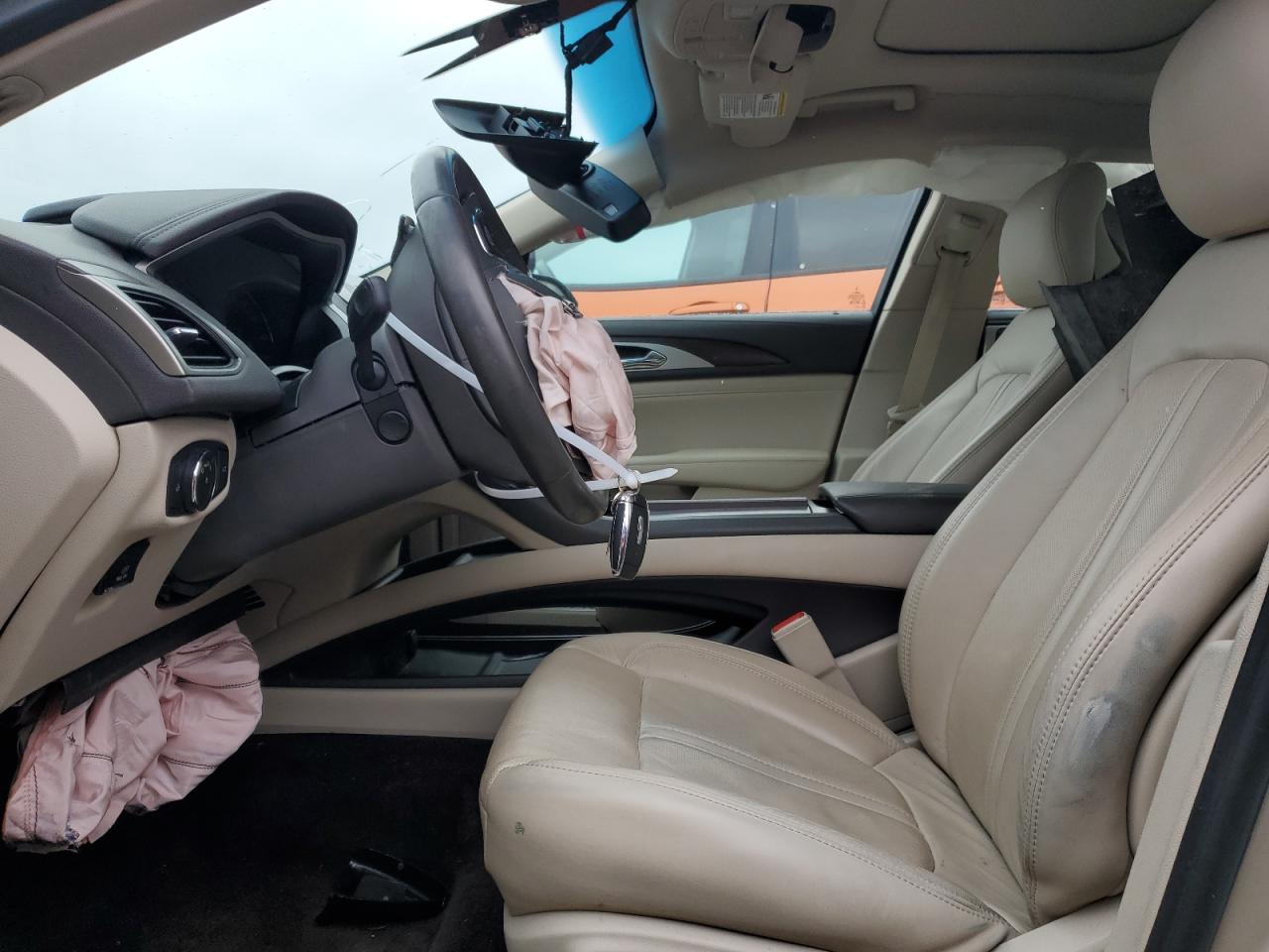 2017 Lincoln MKZ VIN 3LN6L5E97HR622513 Copart auction photo, front end damage thumbnail 7