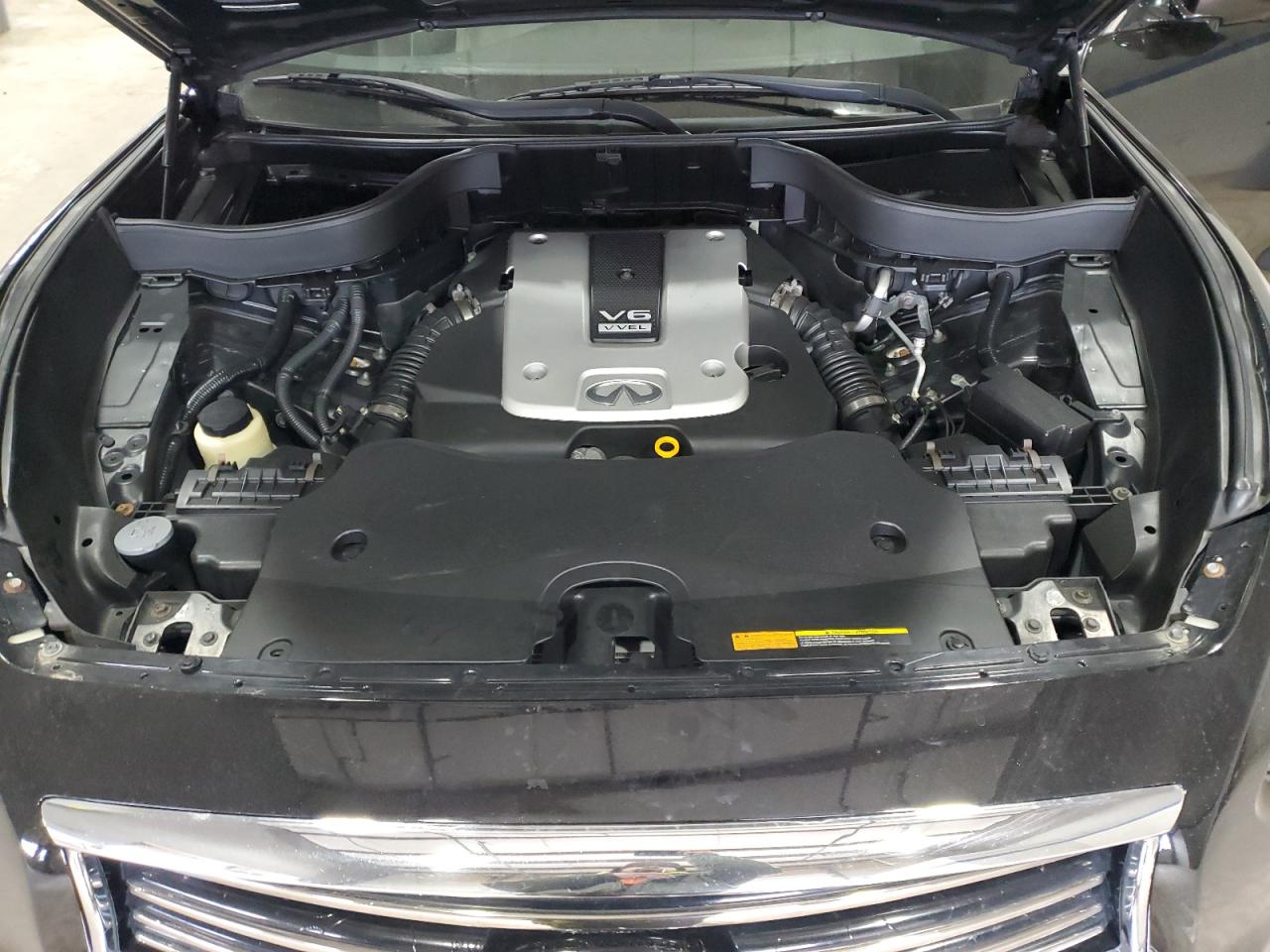 2017 Infiniti QX70 VIN JN8CS1MW5HM412452 Copart auction photo, rear end damage thumbnail 12
