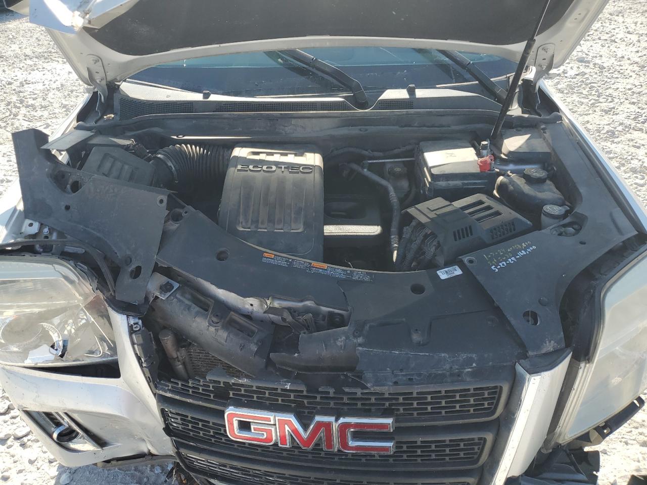 2013 GMC Terrain VIN 2GKALUEK1D6280672 Copart auction photo, front end damage thumbnail 12