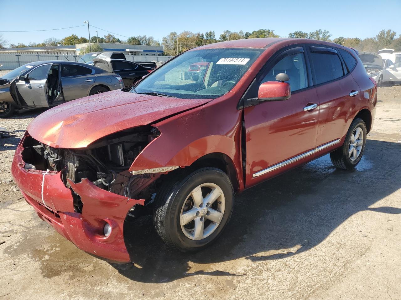 2013 Nissan Rogue VIN JN8AS5MV3DW605140