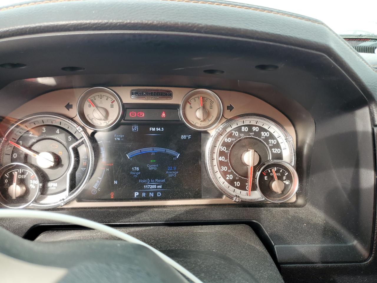 2015 RAM 1500 VIN 1C6RR7PM8FS652044 Copart auction photo, front end damage thumbnail 9
