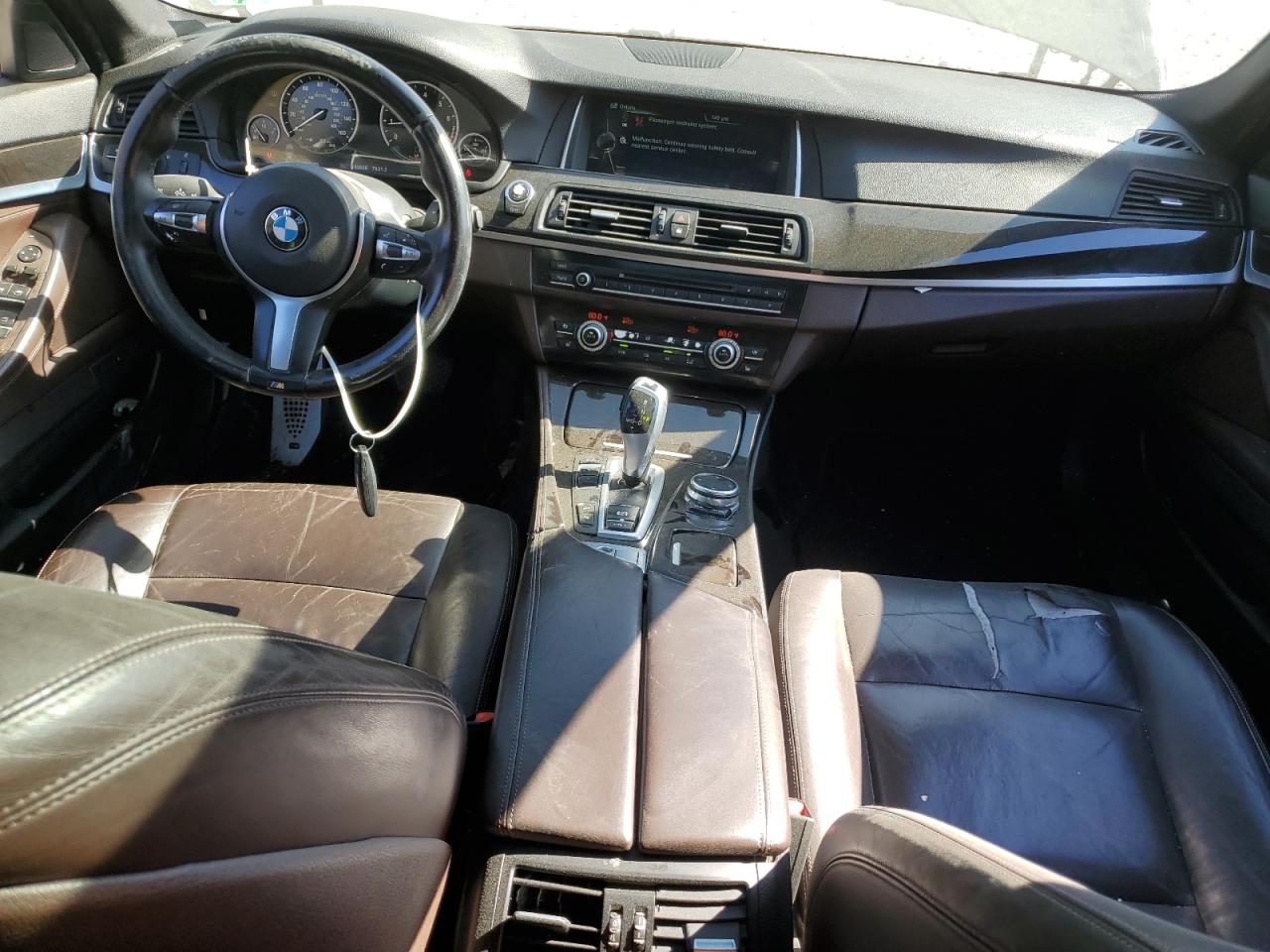 2014 BMW 5er VIN WBA5A7C53ED616615 Copart auction photo, minor dent/scratches damage thumbnail 8