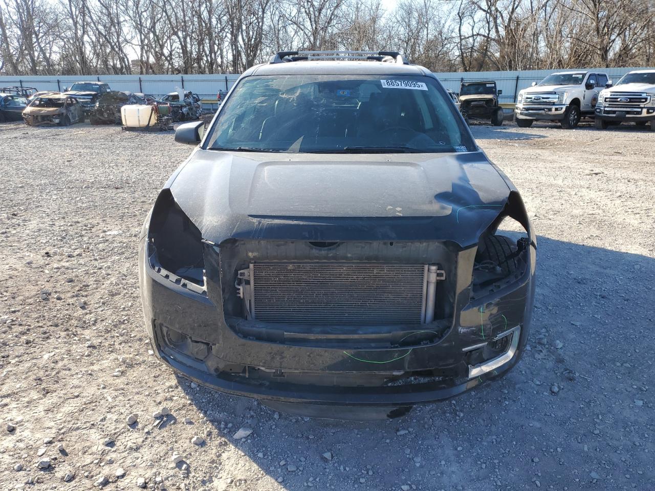 2017 GMC Acadia VIN 1GKKVSKD8HJ162166 Copart auction photo, front end / side damage thumbnail 5
