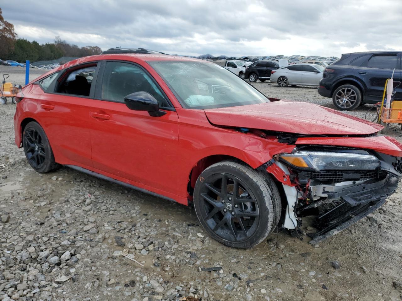 2024 Honda Civic VIN 19XFL2H88RE041651 Copart auction photo, all over damage thumbnail 4