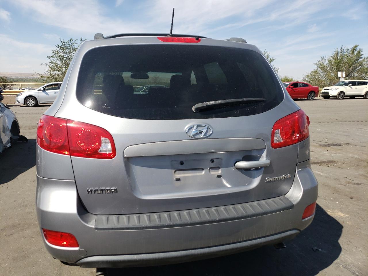 2008 Hyundai Santa Fe VIN 5NMSG13D28H173443 Copart auction photo, front end damage thumbnail 6