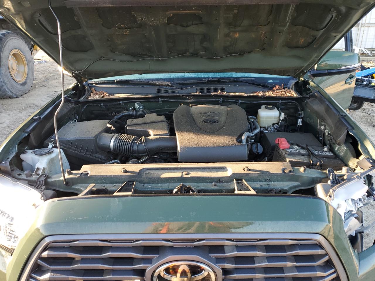 2021 Toyota Tacoma VIN 3TMCZ5AN9MM411149 Copart auction photo, side damage thumbnail 11