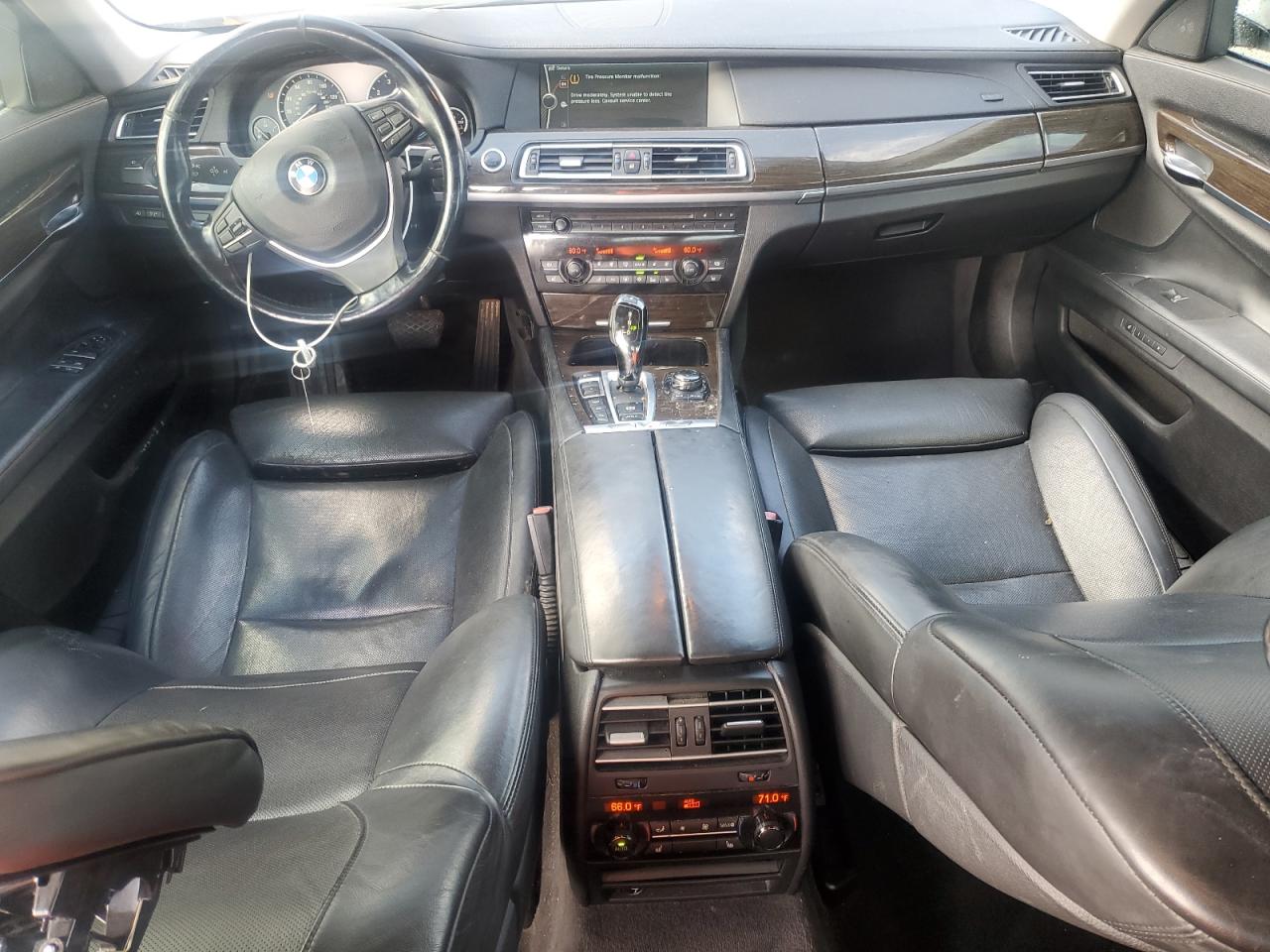 2012 BMW 7er VIN WBAKC6C50CC397171 Copart auction photo, rear end damage thumbnail 8