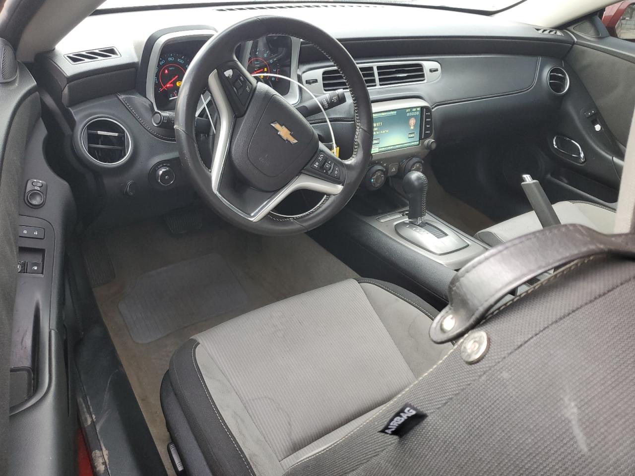 2014 Chevrolet Camaro VIN 2G1FB1E37E9203096 Copart auction photo, front end / rear end damage thumbnail 8