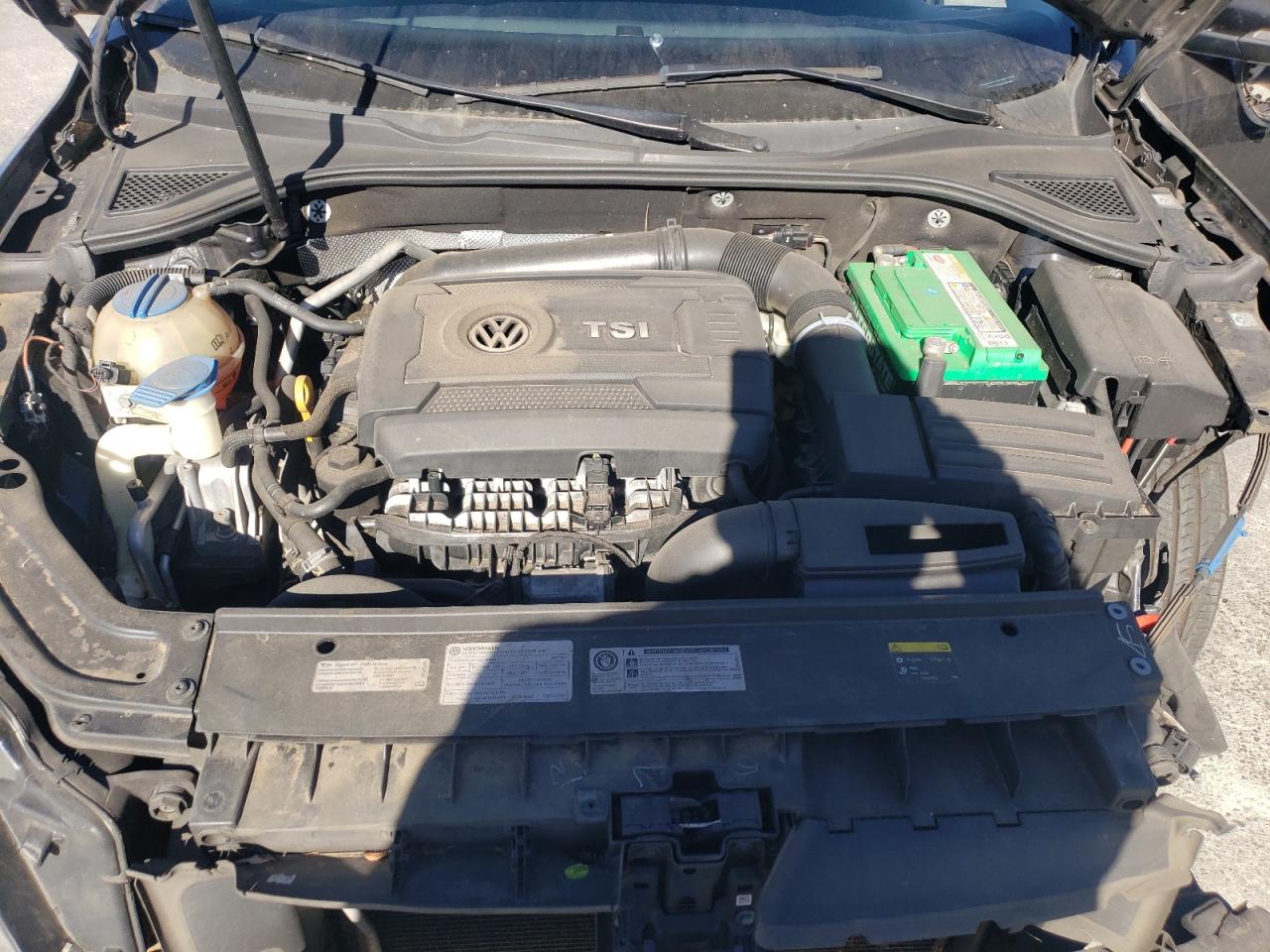 2017 Volkswagen Passat VIN 1VWBT7A38HC038486 Copart auction photo, front end damage thumbnail 11