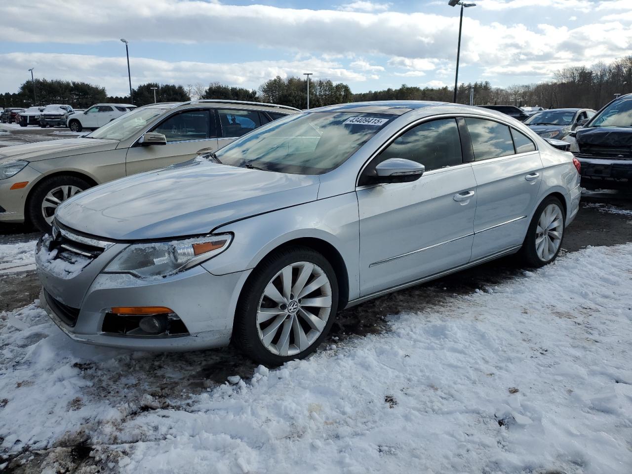 2012 Volkswagen Passat CC VIN WVWHP7AN2CE550535 - Copart auction photo