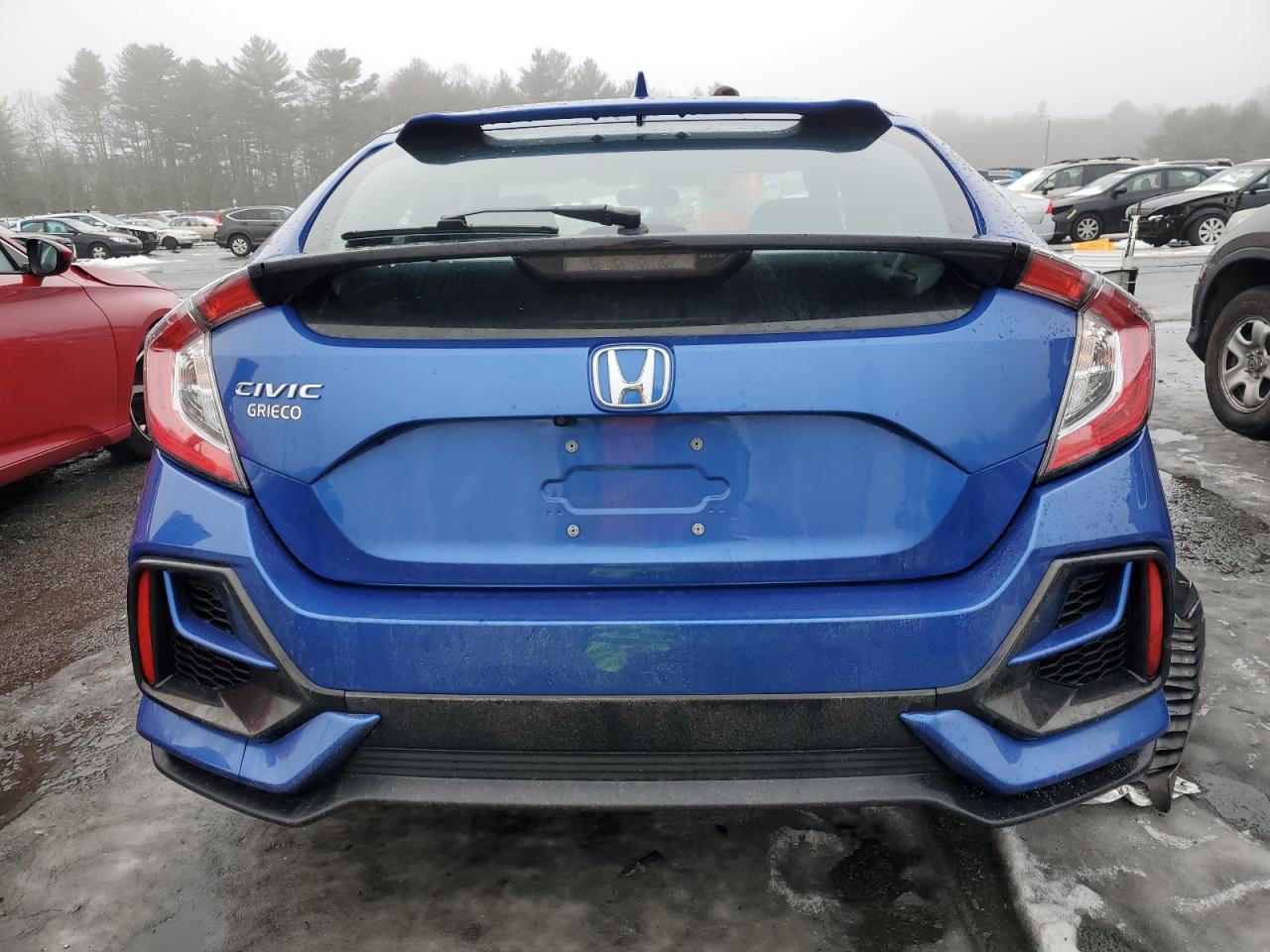 2020 Honda Civic VIN SHHFK7H3XLU421126 Copart auction photo, side / front end damage thumbnail 6