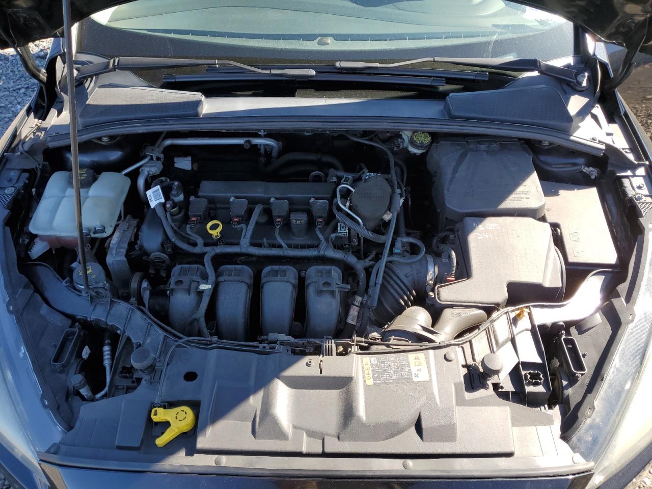 2015 Ford Focus VIN 1FADP3F21FL200504 Copart auction photo, rear end / side damage thumbnail 11