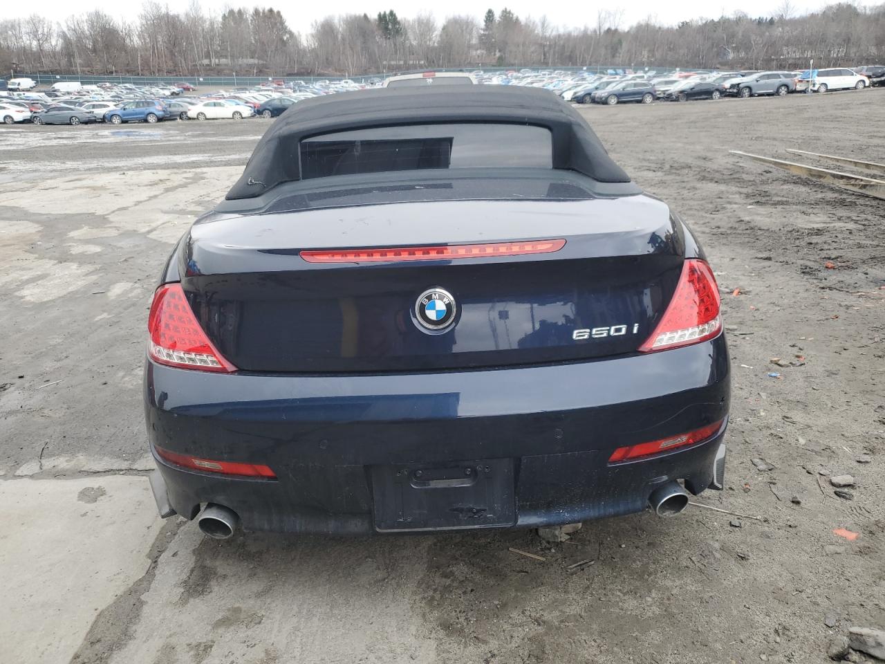 2008 BMW 6er VIN WBAEB53588CX62164 Copart auction photo, side / front end damage thumbnail 6