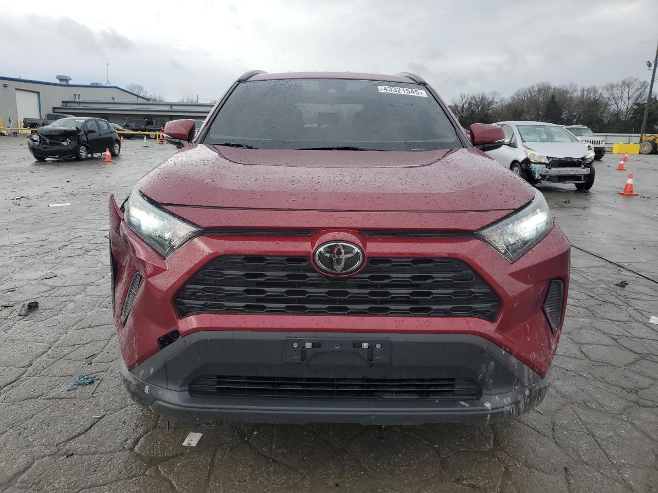 2021 Toyota RAV 4 VIN JTMK1RFV9MD066011 Copart auction photo, front end / rear end damage thumbnail 5