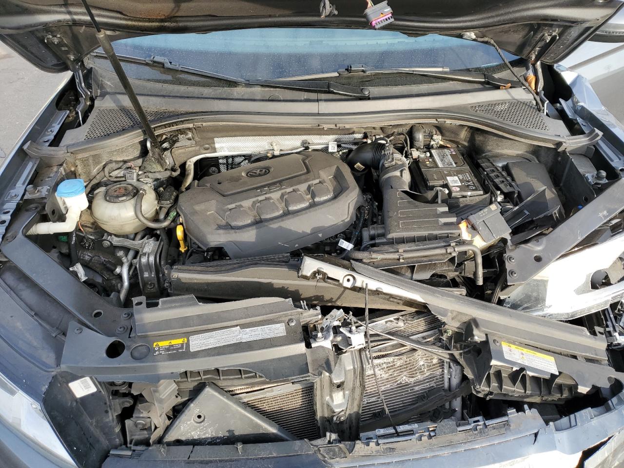 2021 Volkswagen Tiguan VIN 3VV0B7AX4MM011229 Copart auction photo, front end / minor dent/scratches damage thumbnail 12