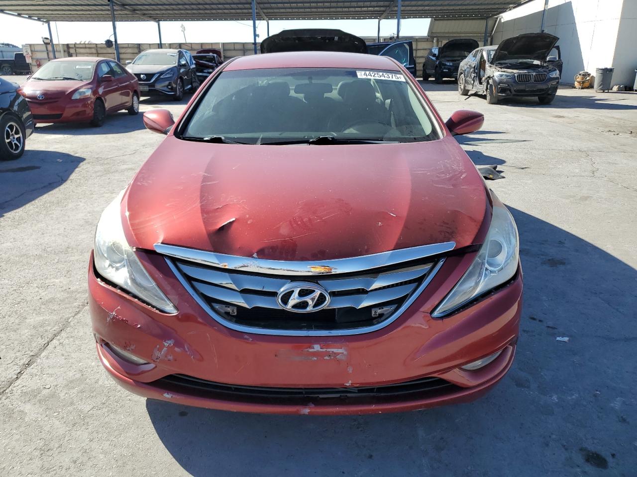 2011 Hyundai Sonata VIN 5NPEC4AB3BH317281 Copart auction photo, front end damage thumbnail 5