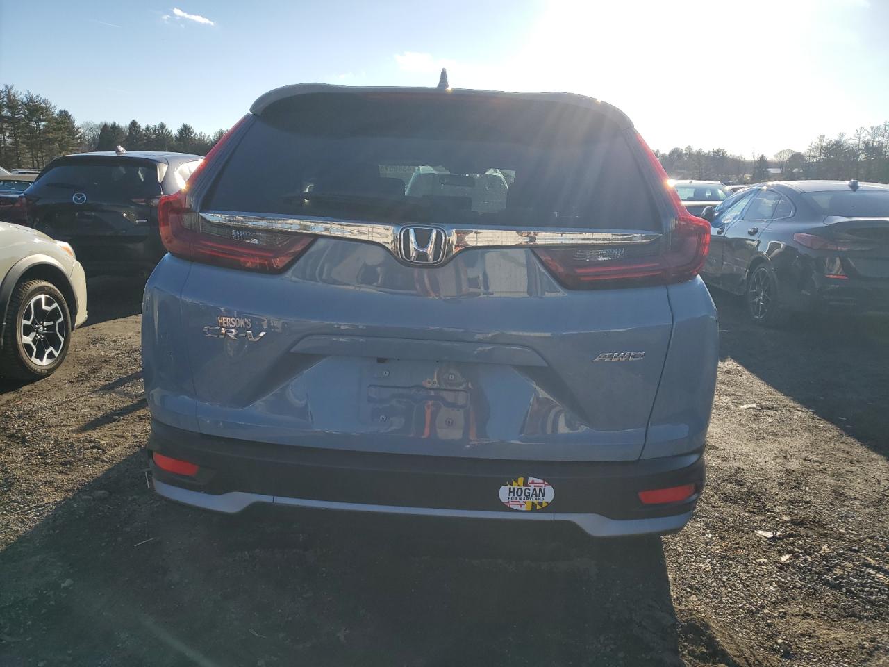 2022 Honda CR-V VIN 7FARW2H57NE031406 Copart auction photo, front end / rear end damage thumbnail 6