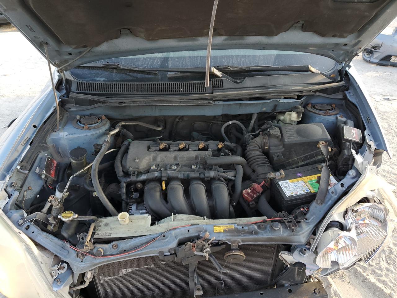 2007 Toyota Corolla VIN 2T1KR32E77C678141 Copart auction photo, front end / minor dent/scratches damage thumbnail 12
