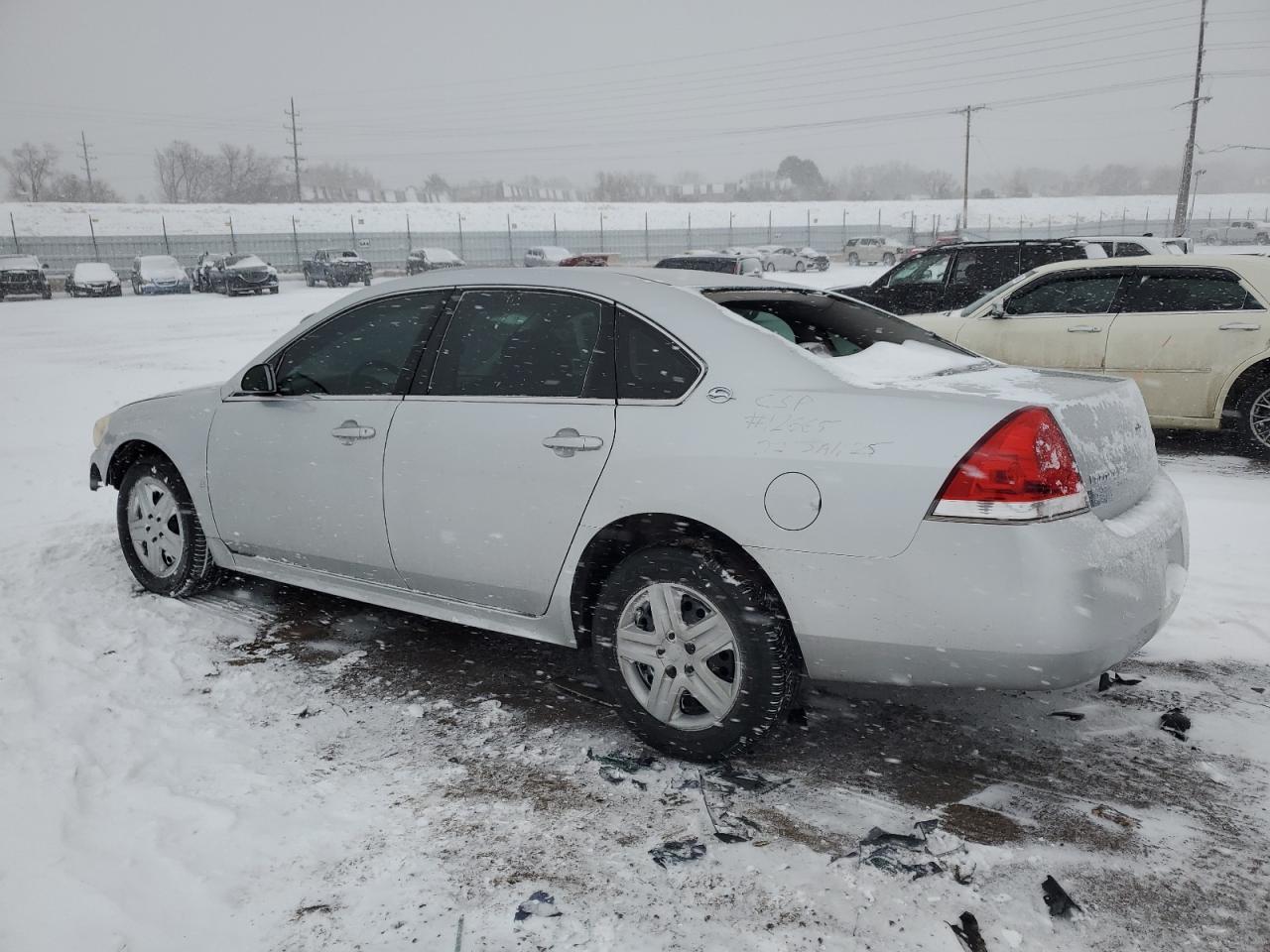 2009 Chevrolet Impala VIN 2G1WB57K091321619 Copart auction photo, front end / rear end damage thumbnail 2