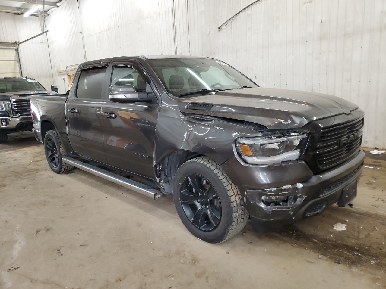2020 RAM 1500 VIN 1C6SRFFT5LN370684 Copart auction photo, front end damage thumbnail 4