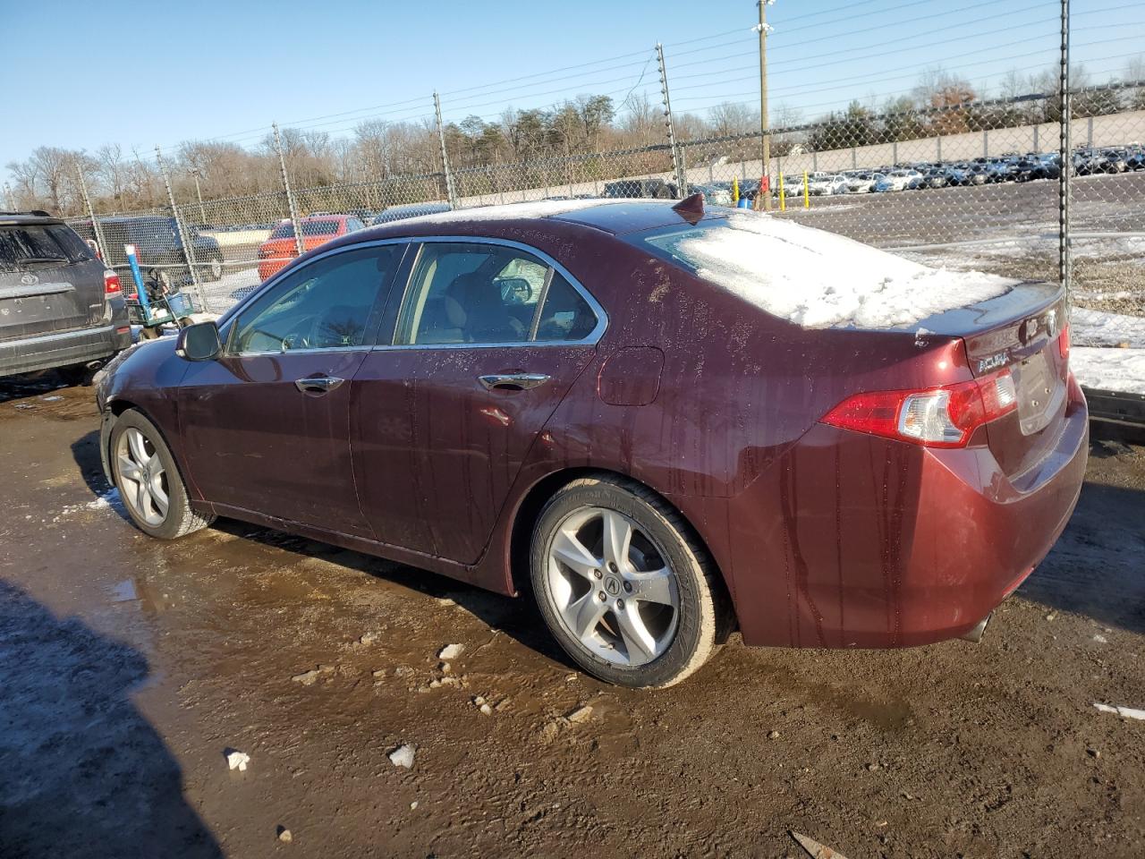 2009 Acura TSX VIN JH4CU26669C019784 Copart auction photo, front end / minor dent/scratches damage thumbnail 2